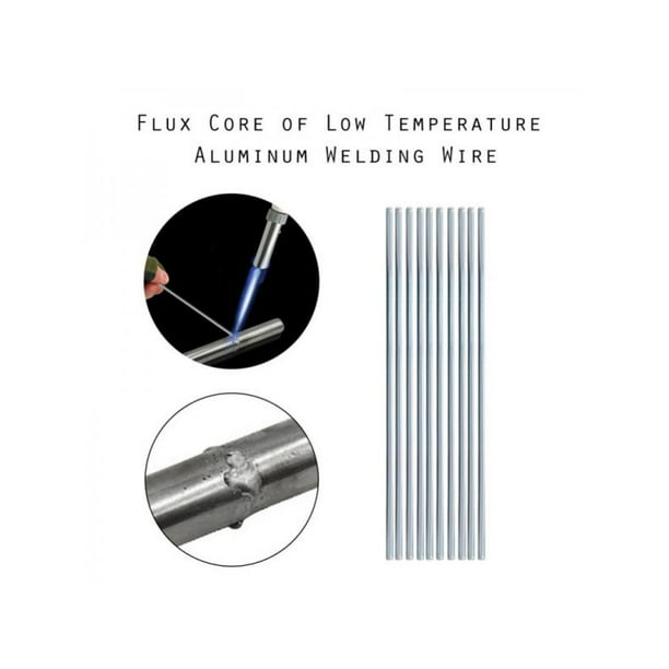 10PCS Low Temperature Aluminum Welding Rods Easy Melt Solder Wire Tool 3 Sizes